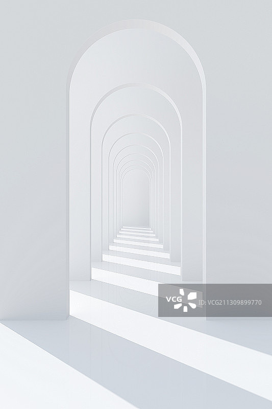 3D现代抽象背景空间图片素材