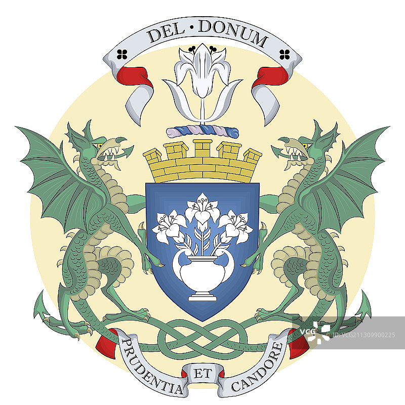 苏格兰邓迪纹章图片素材