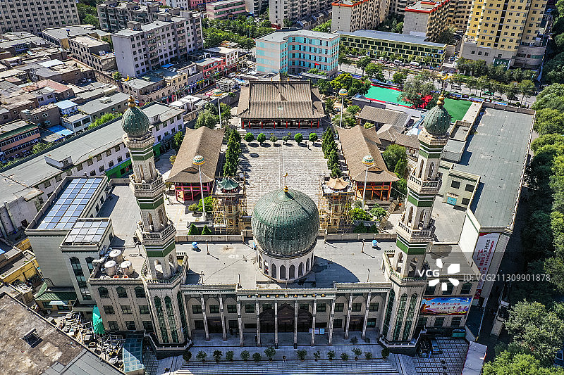 西宁东关清真大寺图片素材