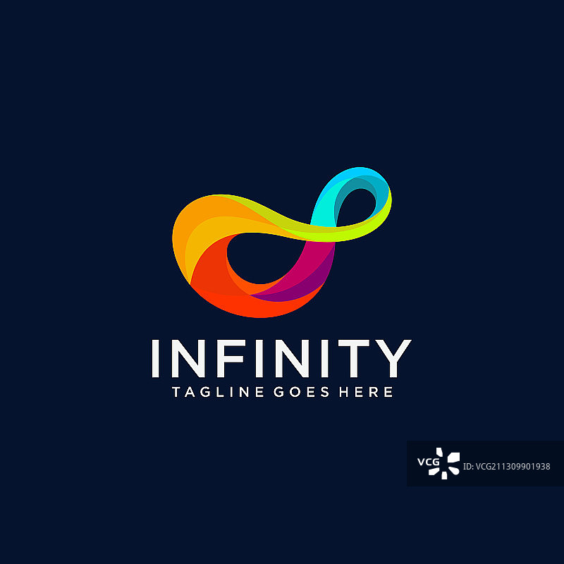 无限符号图标或标志模板图片素材