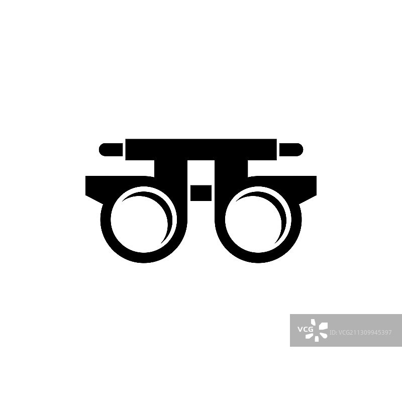 眼科视力测试镜片图片素材