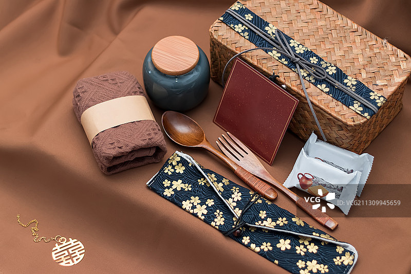 婚礼伴手礼盒图片素材