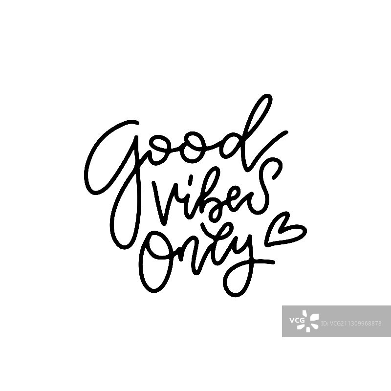 积极向上标语线性设计图片素材