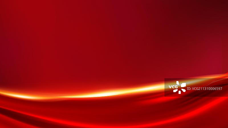 红色丝带简约大气背景图片素材