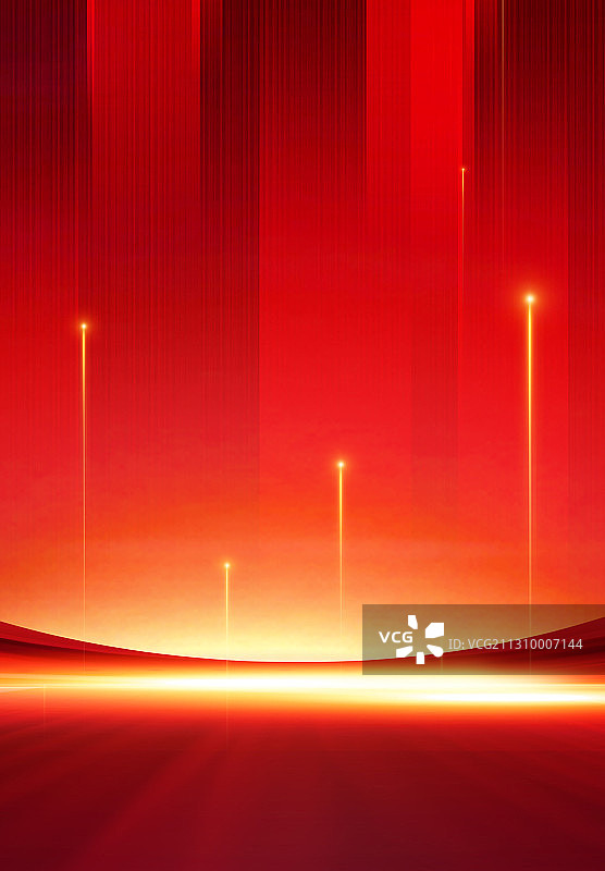 红色丝带简约大气背景图片素材