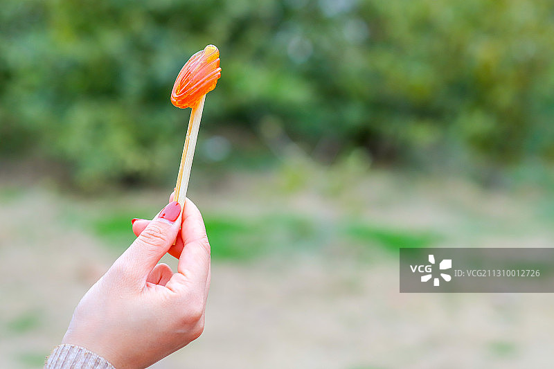 麦芽糖 儿时的回忆图片素材