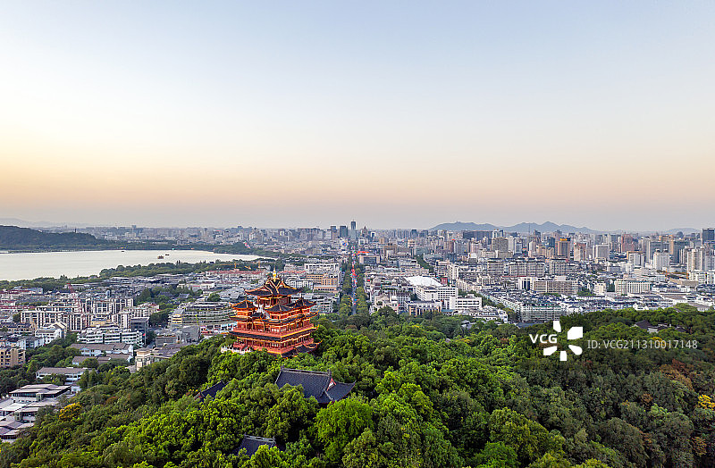 杭州城隍阁图片素材