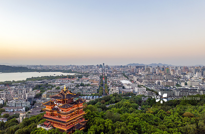杭州城隍阁图片素材