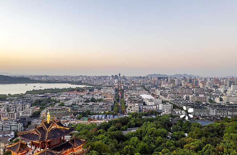 杭州城隍阁图片素材