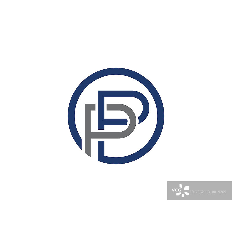 字母P标志模板图片素材