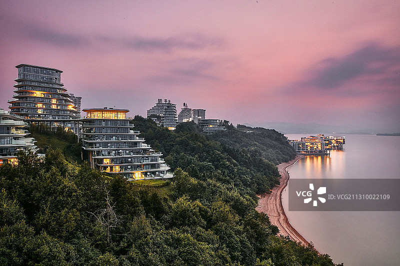 黄山太平湖酒店图片素材