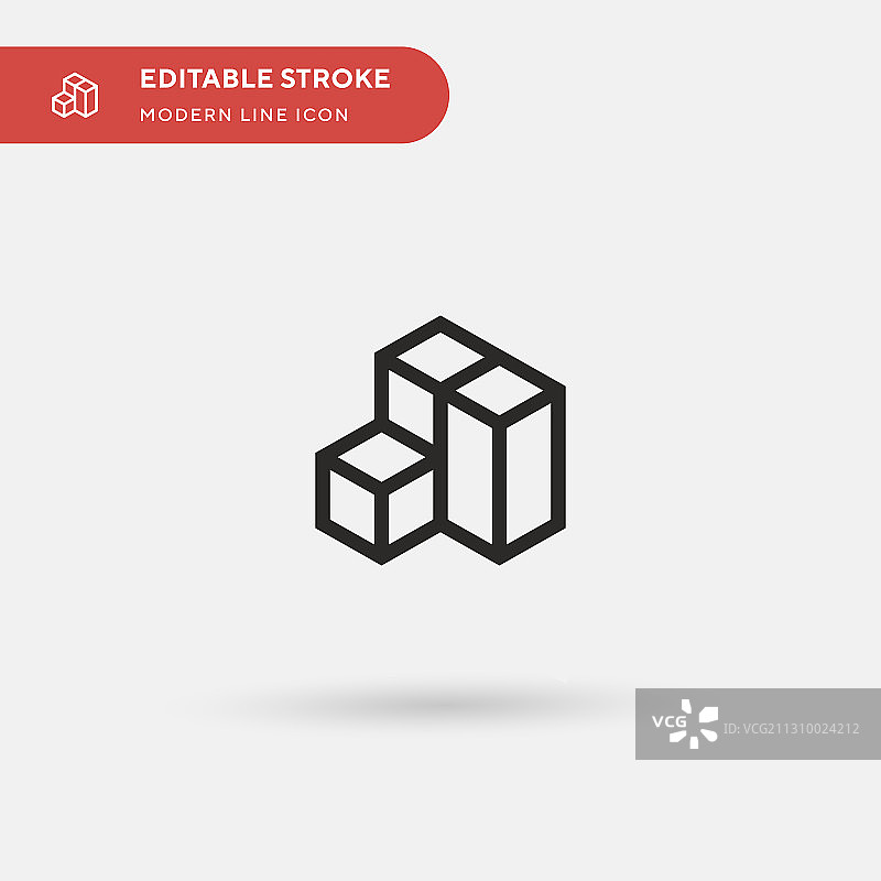 D建模简约图标符号图片素材