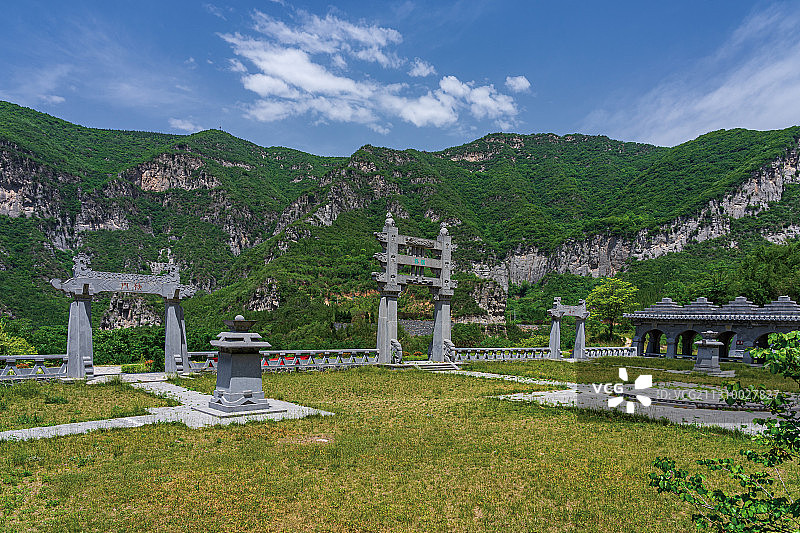 河南郑州巩义市青龙山慈云寺图片素材