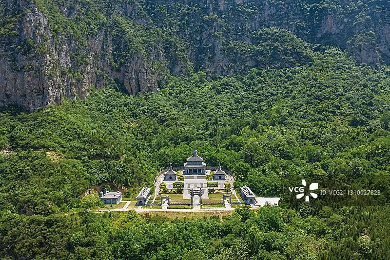 河南郑州巩义市青龙山慈云寺图片素材