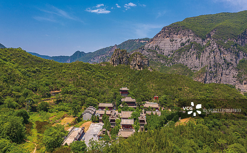 河南郑州巩义市青龙山慈云寺图片素材