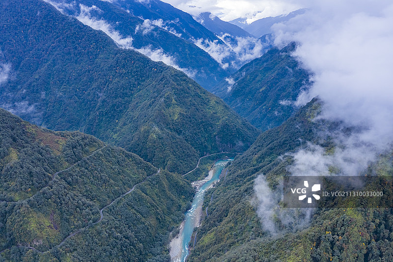 独龙江图片素材
