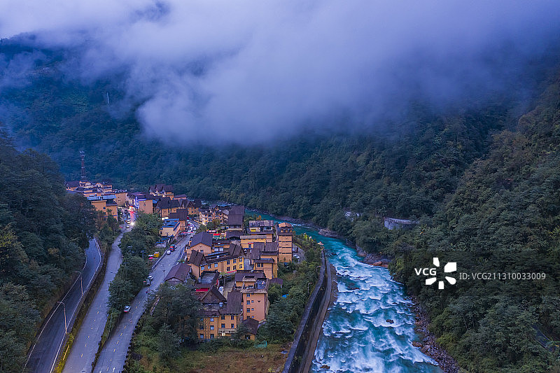 独龙江图片素材