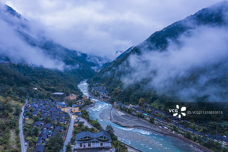 独龙江图片素材
