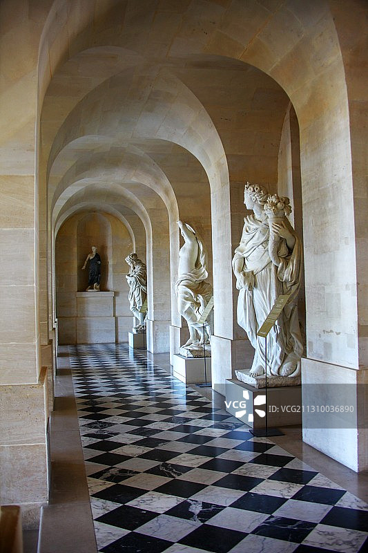 凡尔赛宫。图片素材