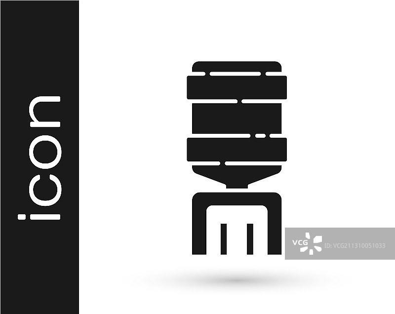 办公室家用灰色饮水机图标图片素材