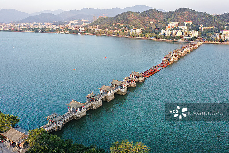 潮州古城广济桥图片素材