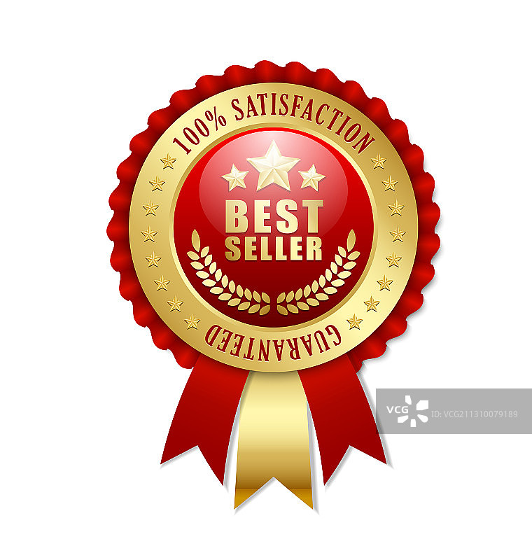 白色背景上的畅销商品花结图片素材