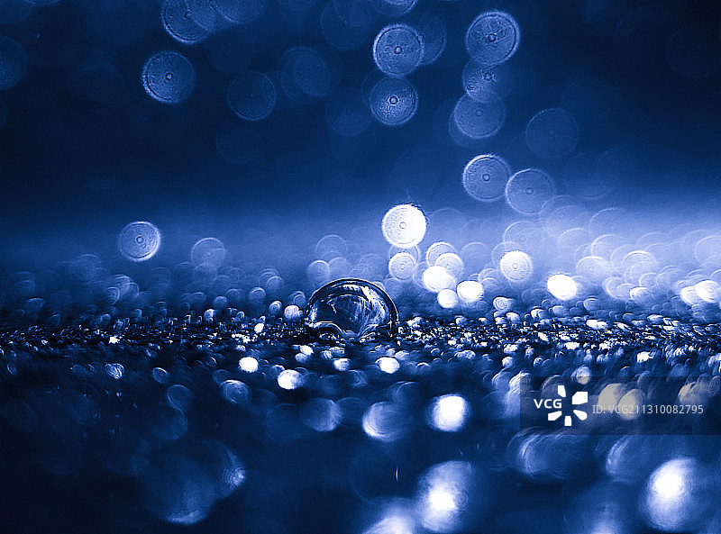 圣诞灯饰特写图片素材