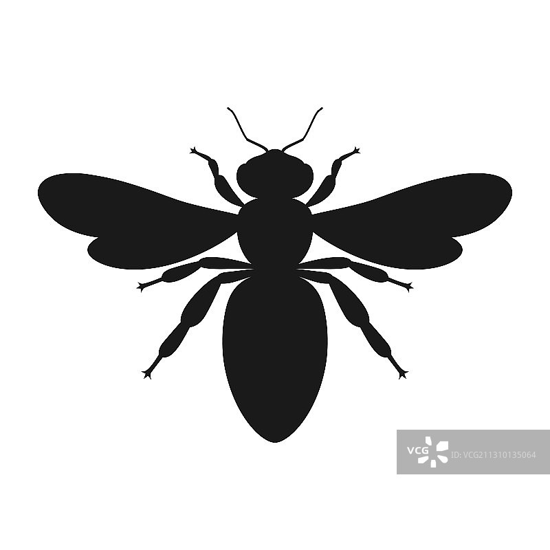 蜜蜂标志图片素材