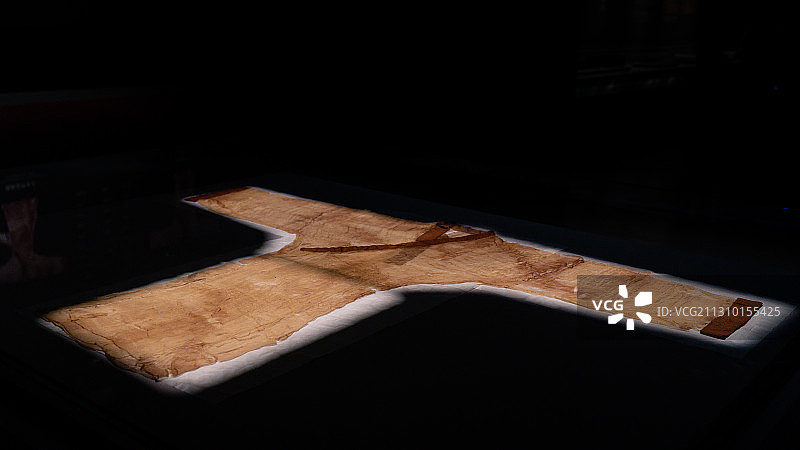 马王堆汉墓素纱单衣图片素材