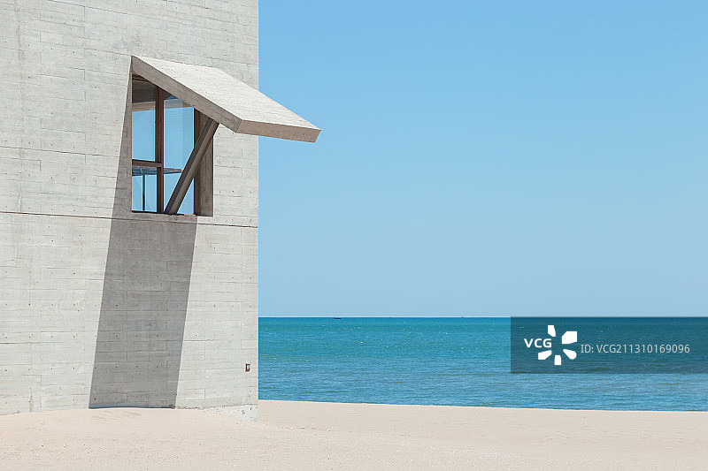 阿那亚孤独图书馆秦皇岛昌黎县图片素材