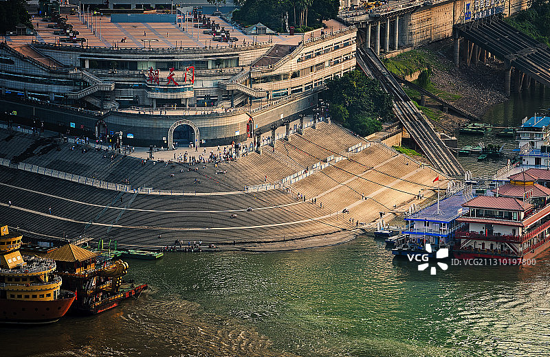朝天门大码头图片素材