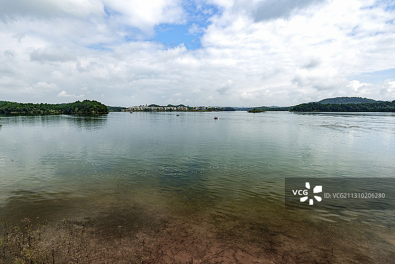 四川绵阳仙海风光图片素材