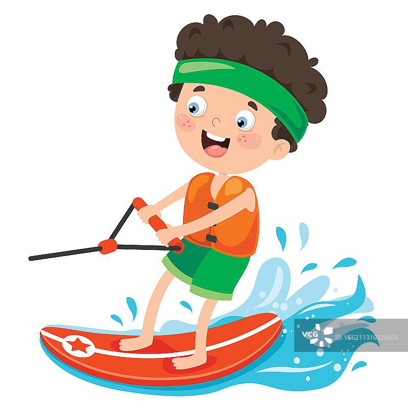 角色冲浪图片素材