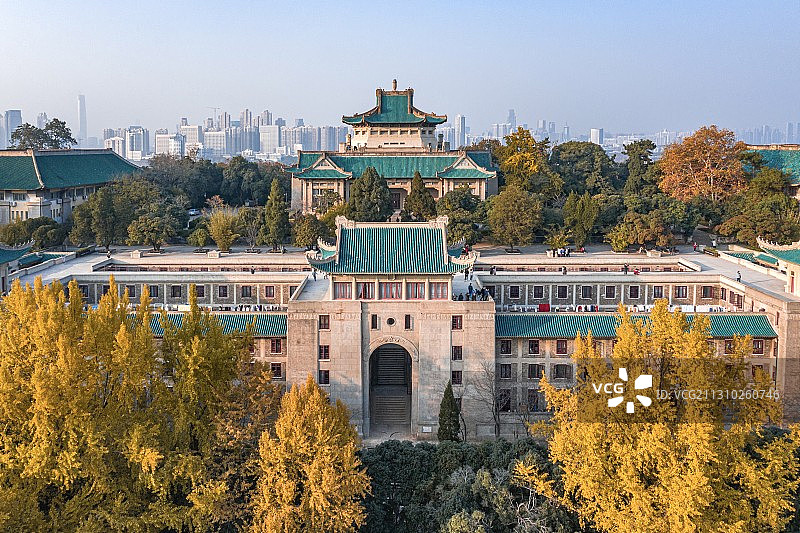 秋日樱顶图片素材