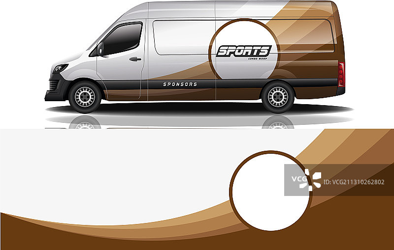 汽车贴花包装设计图片素材