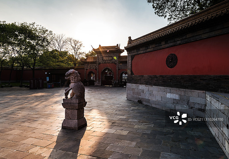 秋日斜阳 • 南京朝天宫图片素材