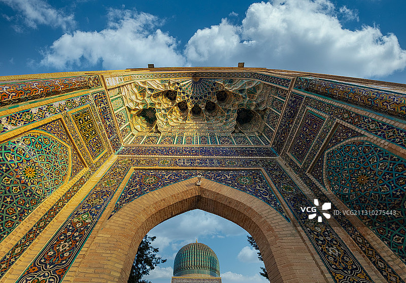 Gur-e Amir С complex, Samarkan图片素材