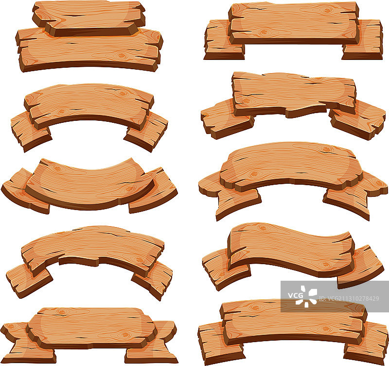 复古空白木制标牌图片素材