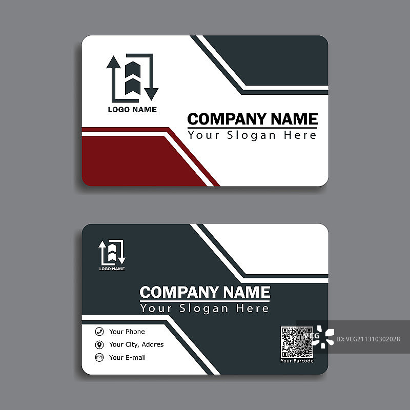 优雅商务名片尺寸3254英寸x2165英寸图片素材