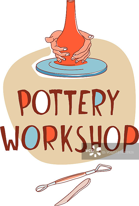 陶艺工坊传统陶艺制作图片素材