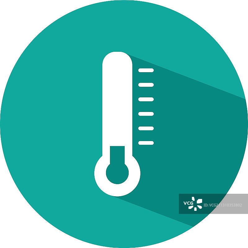 温度计图标块样式图片素材
