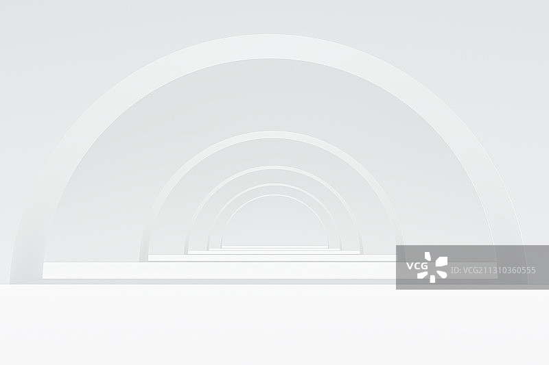 3D抽象形状空间图片素材