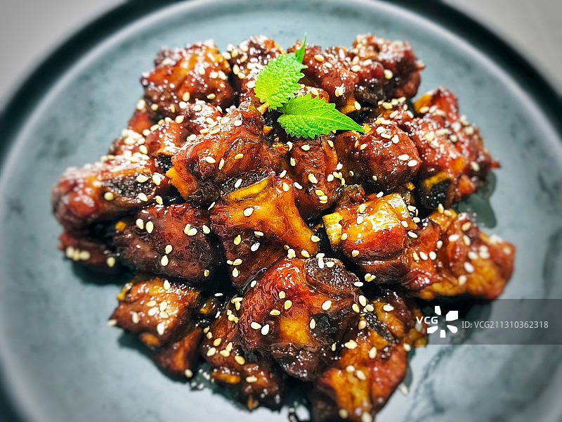 糖醋排骨图片素材