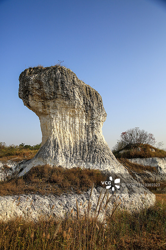 地质公园矿山矿石造型犹如动物形象图片素材