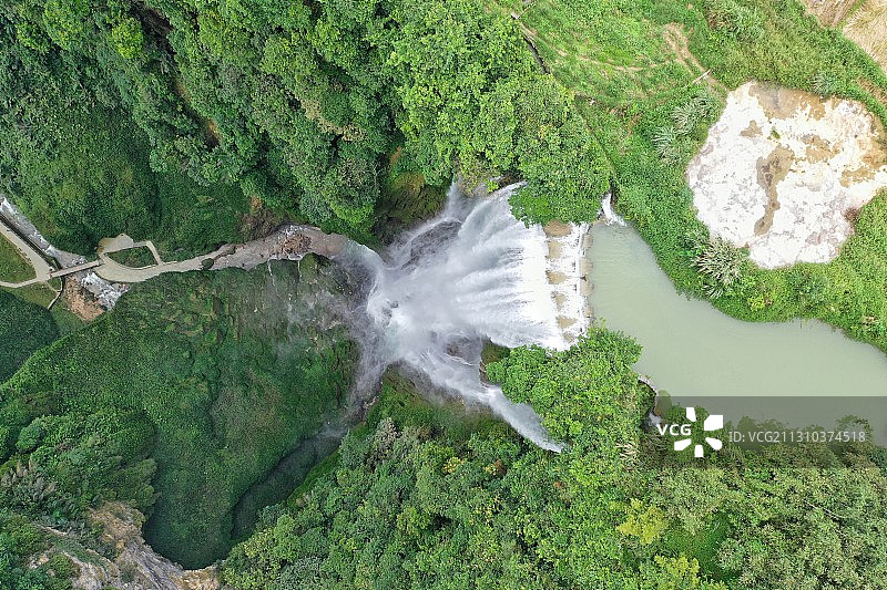 广西百色通灵大峡谷图片素材