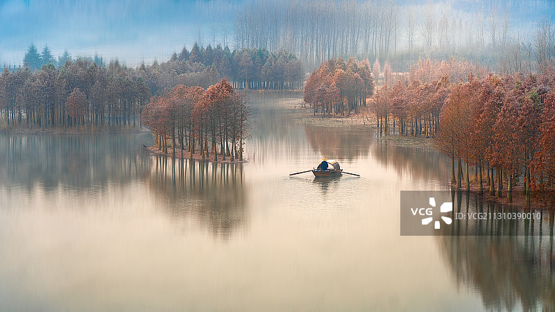 天泉湖图片素材