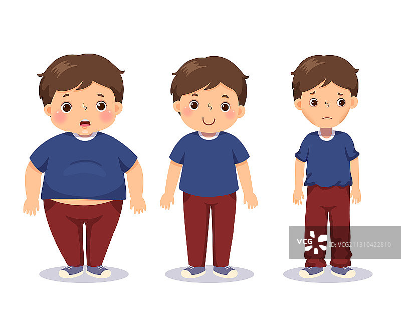 举不同重量的男孩图片素材