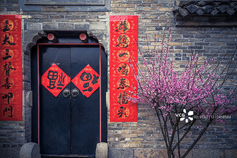 春色人家+江苏省徐州市云龙区回龙窝历史文化街区图片素材