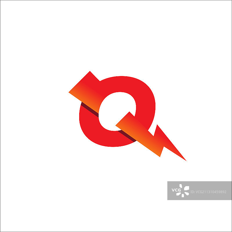 字母Q首字母标志设计模板图片素材