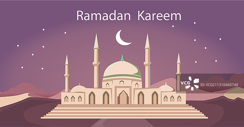 斋月快乐灯图片素材